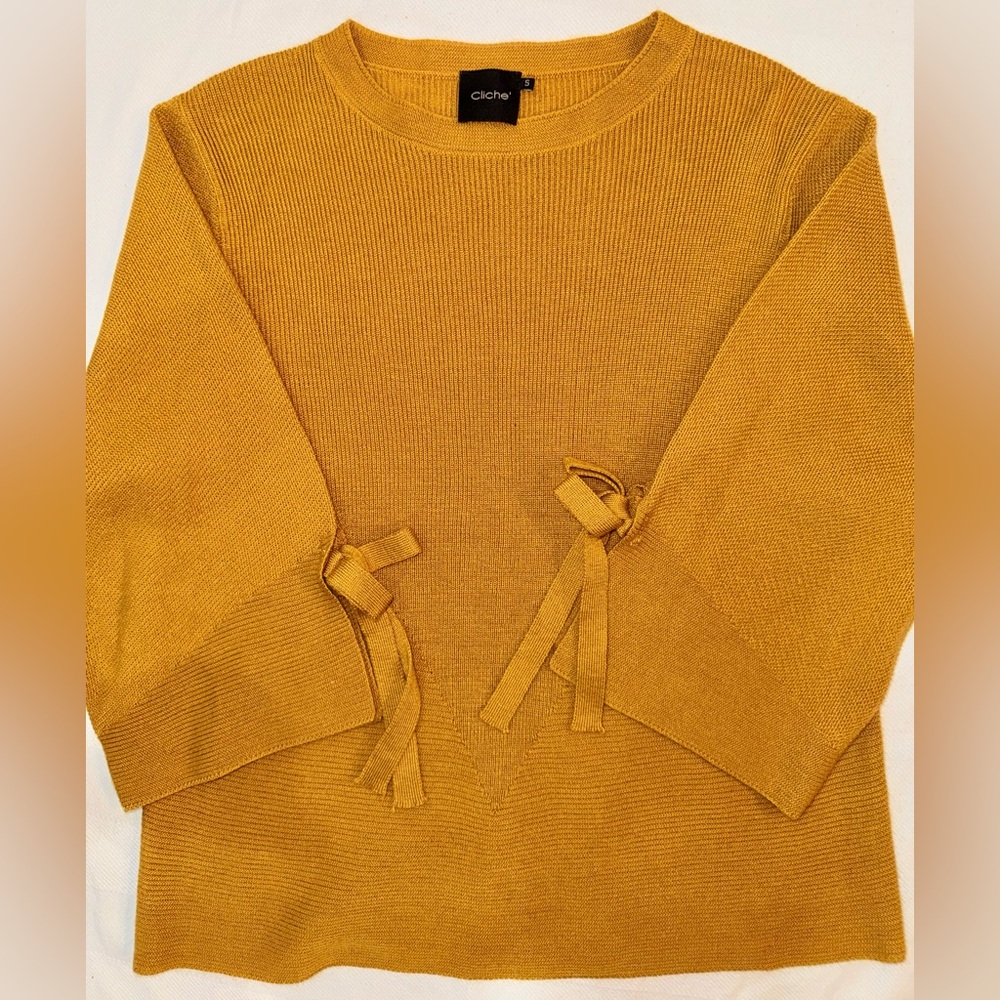 Cliche Women's Mustard Blouse